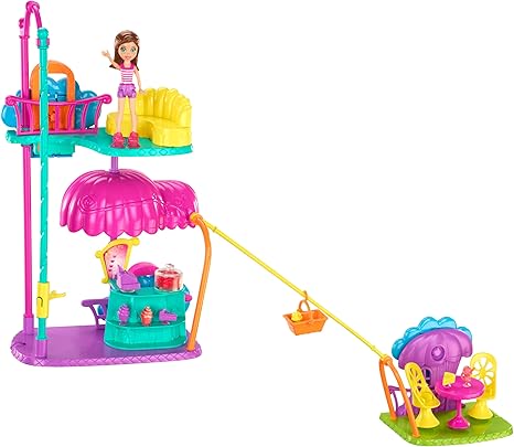 polly pocket house decorating games