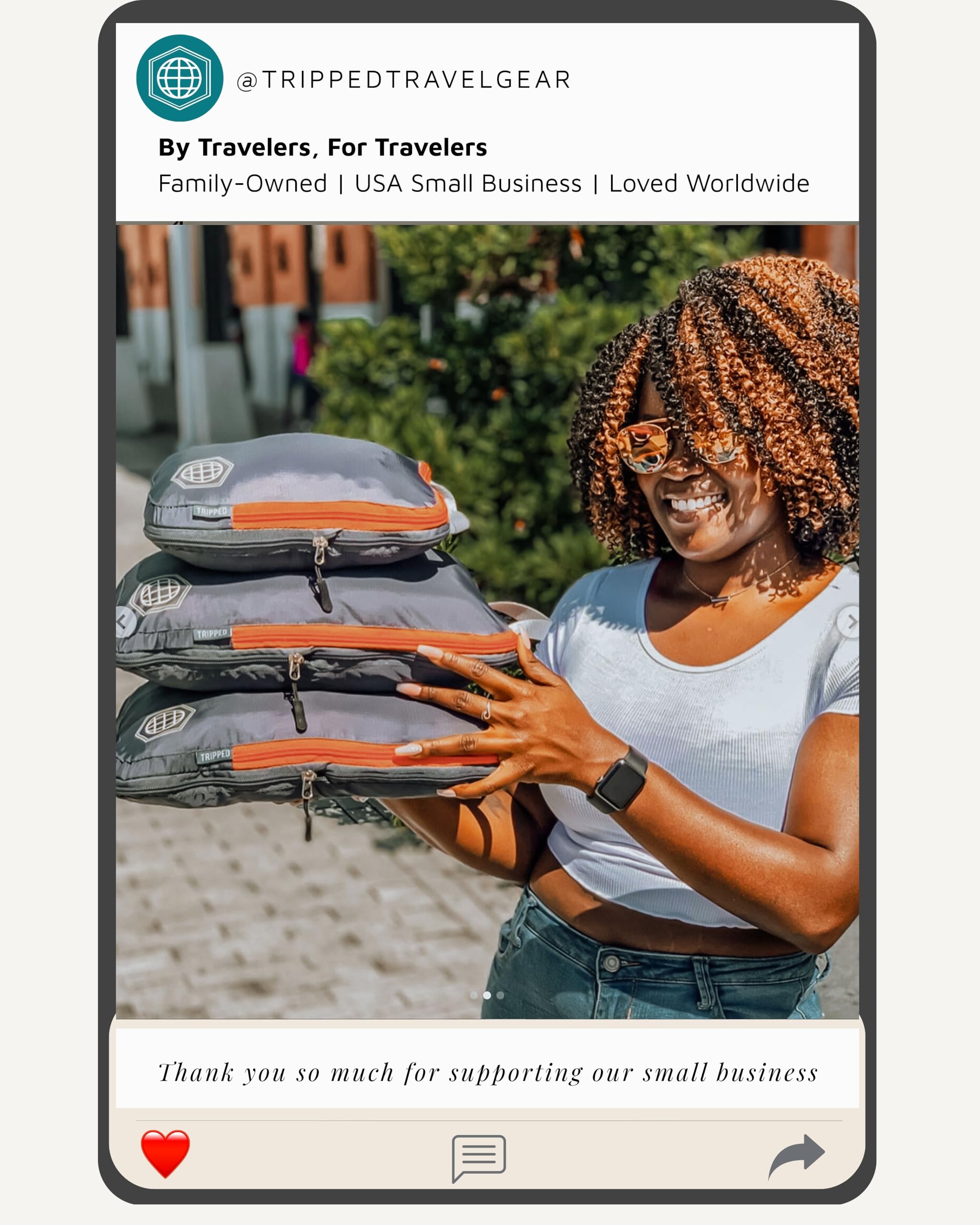 TRIPPED Travel Gear Compression Packing Cubes Set for Travel - Lightweight, Durable Clothes Organizer for Carry-On Luggage and Suitcases by TRIPPED Travel Gear