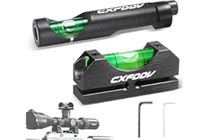 Scope Leveling Kit - Picatinny Scope Level, High Precision Scope Bubble Level, Magnetic Universal Leveling Tool