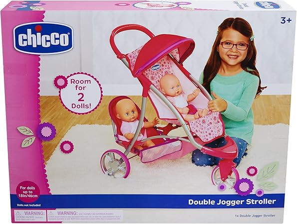 chicco double jogger stroller