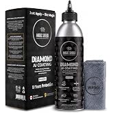 Magic Shield Diamond AI Liquid Graphene Ceramic Coating for Used Cars 8oz | Up to 10-year protection; self-leveling technology; restores deep gloss; hydrophobic finish; for paint and headlights only