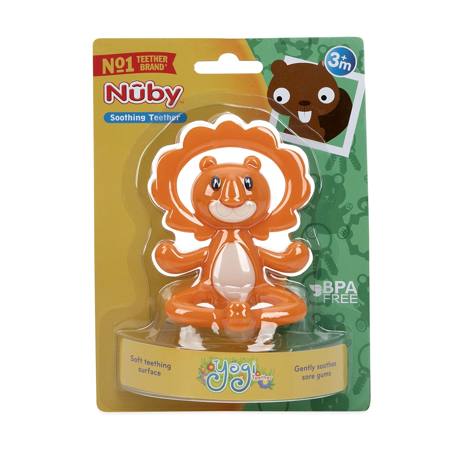 nuby lion teether