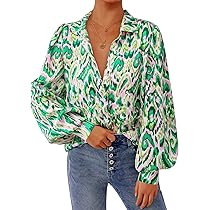 Amazon.com: Astylish Oversized Boho Shirts for Women Spring