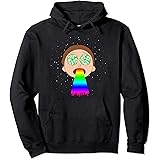 rick and morty space hoodie