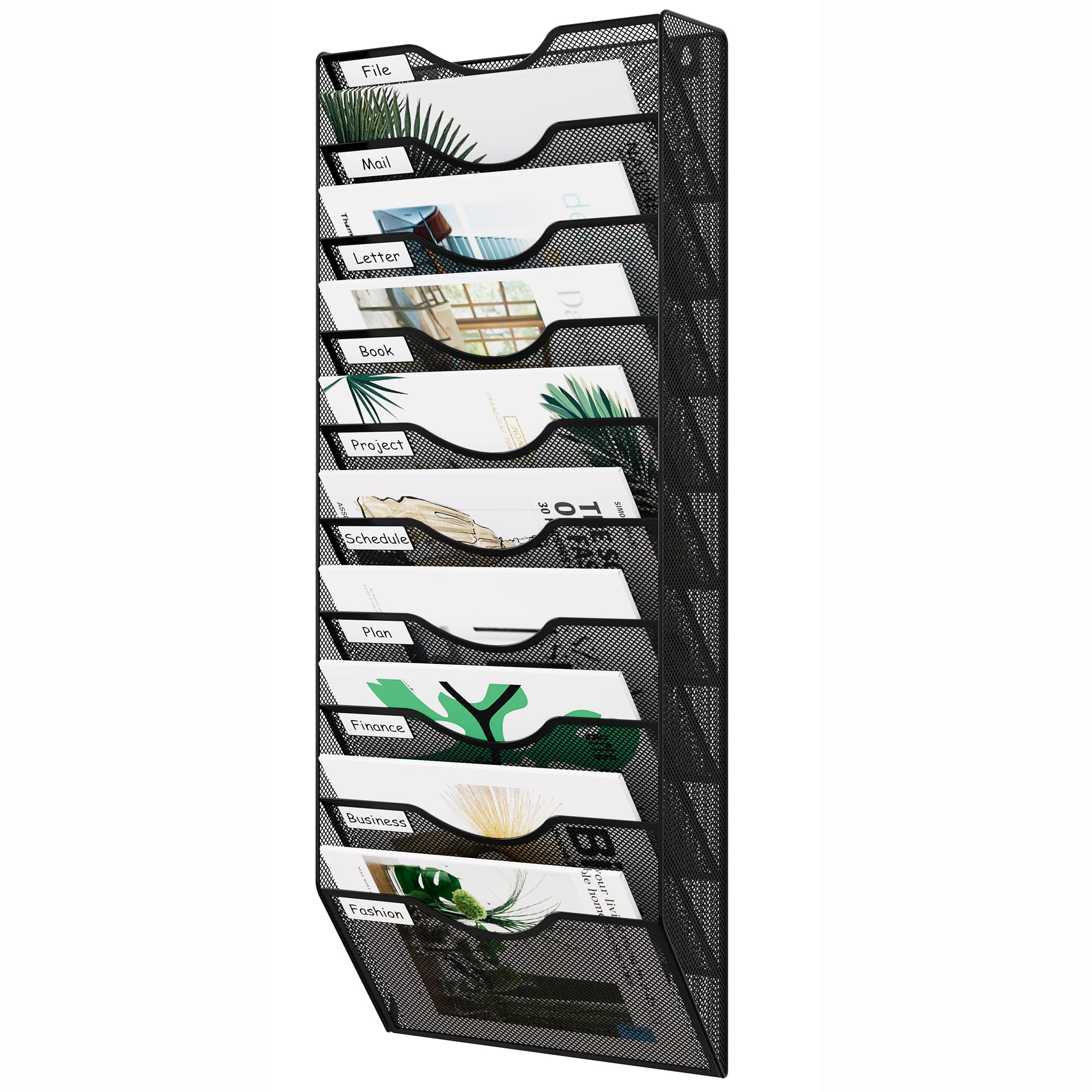 EasyPAG 10 Pocket Mesh Hanging Wall File