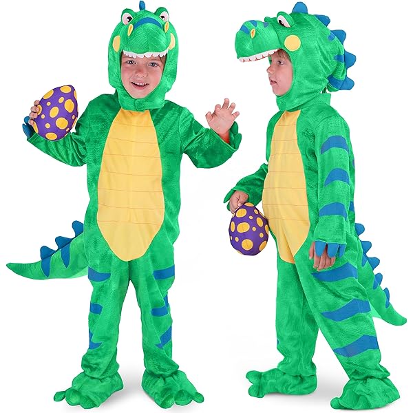 Toddler Dinosaur Costume T-Rex Fancy Dress Unisex Girls Boys Book Week - View #4