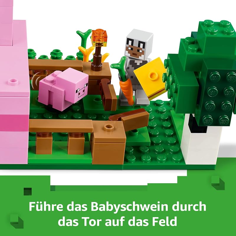 Minecraft Das Babyschwein-Haus 21268