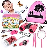 YOPINSAND Kids Explorer Kit & Bug Catcher Kit, Camping Gear for Kids, Outdoor Exploration Set with Backpack & Binoculars, Ideal Outdoor Adventure Toys for Boys Girls 3-12