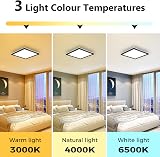 zemty 2 Pack 29cm 36W LED Ceiling Light 3240LM Daylight 6500K Waterproof view 2