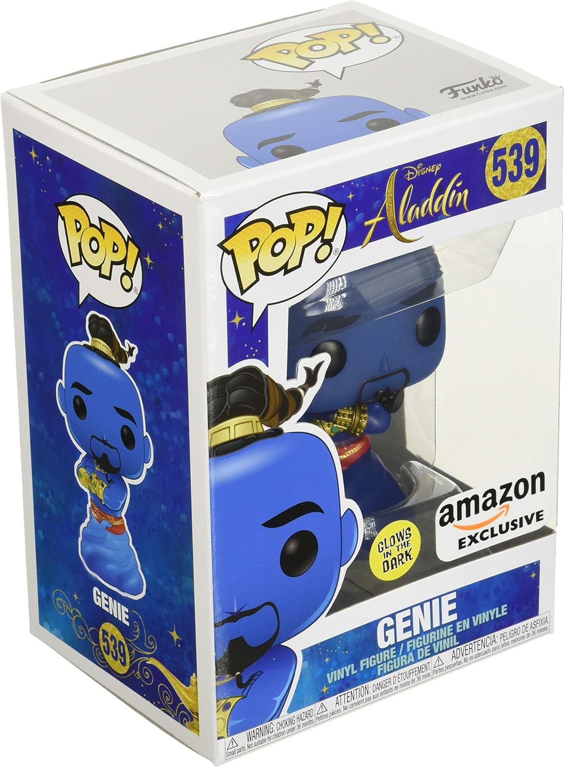 Spielzeug Disney Aladdin Live Action Genie 3 75 Pop Vinyl Figure Funko New 539 Triadecont Com Br