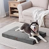 EHEYCIGA Orthopedic Extra Large Dog Bed Mattress Grey 112x81x9cm view 8