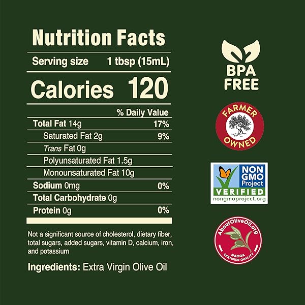 POMPEIAN ROBUST EXTRA VIRGIN OLIVE OIL, CONTAINS POLYPHENOLS, FIRST COLD PRESSED, 32 FL OZ