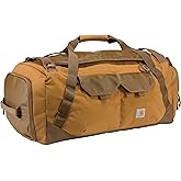 Carhartt Heavy Haul Utility Duffel Bag's, Water-Resistant Packable Bag for Jobsite, Gym, and Travel