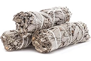 Smudge Herbs Pack California White Sage Cedar Blue sage (White Sage x 3 Units)