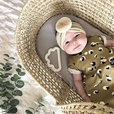 Clair de Lune 2 Pack Fitted Moses Basket Sheets Blue 74 x 30 cm view 6
