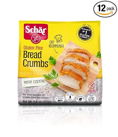 Amazon Com Schar Gluten Free Bread Crumbs 8 8 Oz 12 Pack
