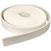 Lynn Manufacturing Strip Ceramic Fiber Alternative Paper, 2100F Rated, 1" x 1/8" x 200", High Temperature Gasketing for Boiler, Wood Stove, Pellet Stove, Furnace, Kiln, Forge, 9602