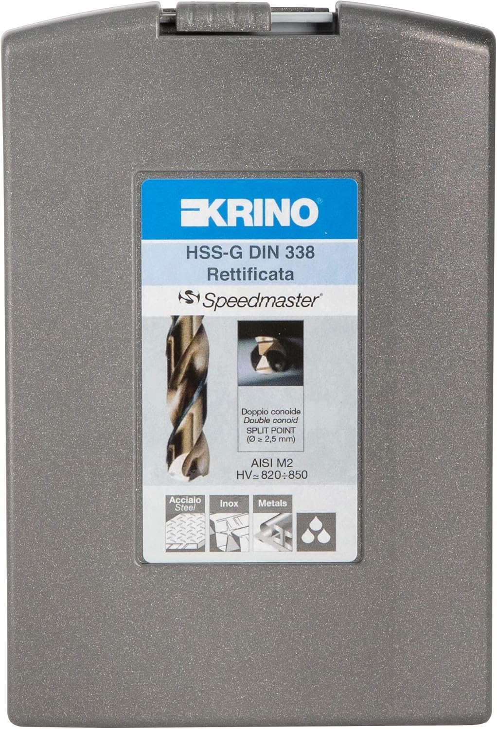 Krino 01229301 HSS-G Speed Master Grinding Bit Set for Steel - 19 Pieces - Image 3