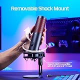 HyperX QuadCast 2 USB Microphone for Gaming Streaming Podcasting view 6