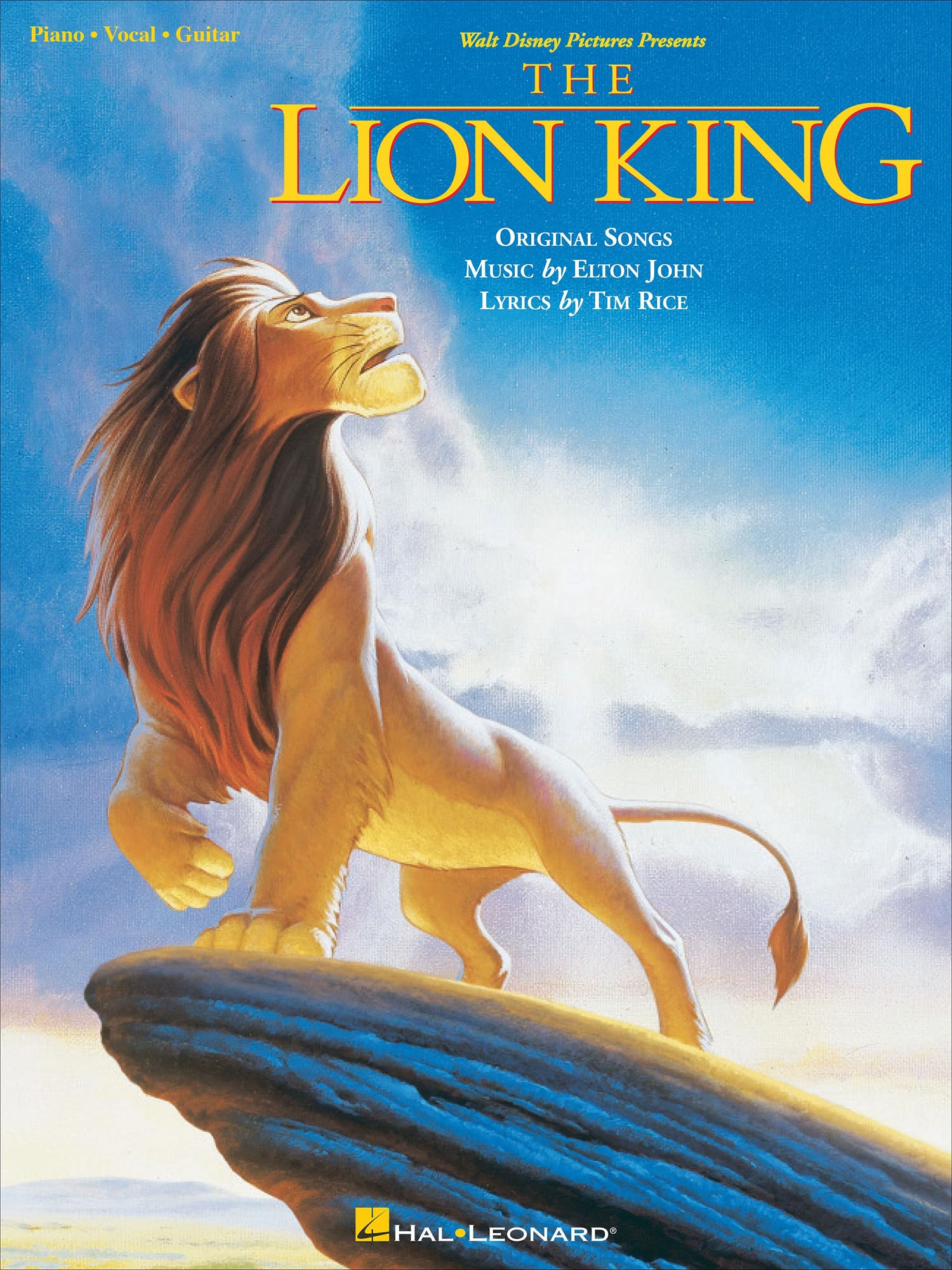 The Lion King By Disney Picture | Piano Vocal Songbook Disney Sheet Music Collection for Piano and Voice | Iconic Movie Soundtrack Arrangements | ... Music from the Motion Picture Soundtrack