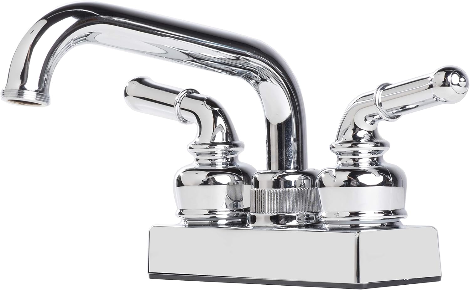 Laguna Brass 2510CP RV Mobile Home NonMetallic 4" Swivel Laundry Utility Faucet Chrome Finish