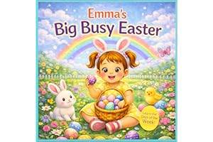 Emma’s Big Busy Easter – Learn the Days of the Week: A Personalized Easter Story for Toddlers | Eggs, Baking, Bunnies and Spr