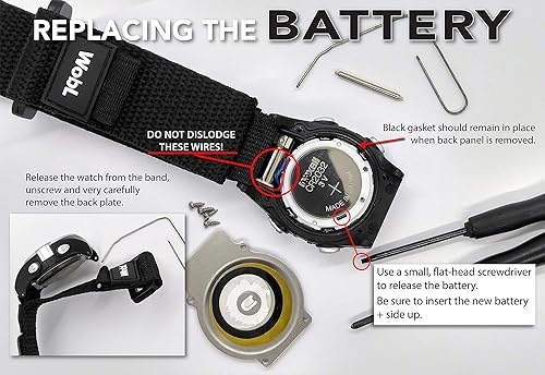 WobL Vibrating 8-Alarm Repeating Countdown Timer Watch for Kids