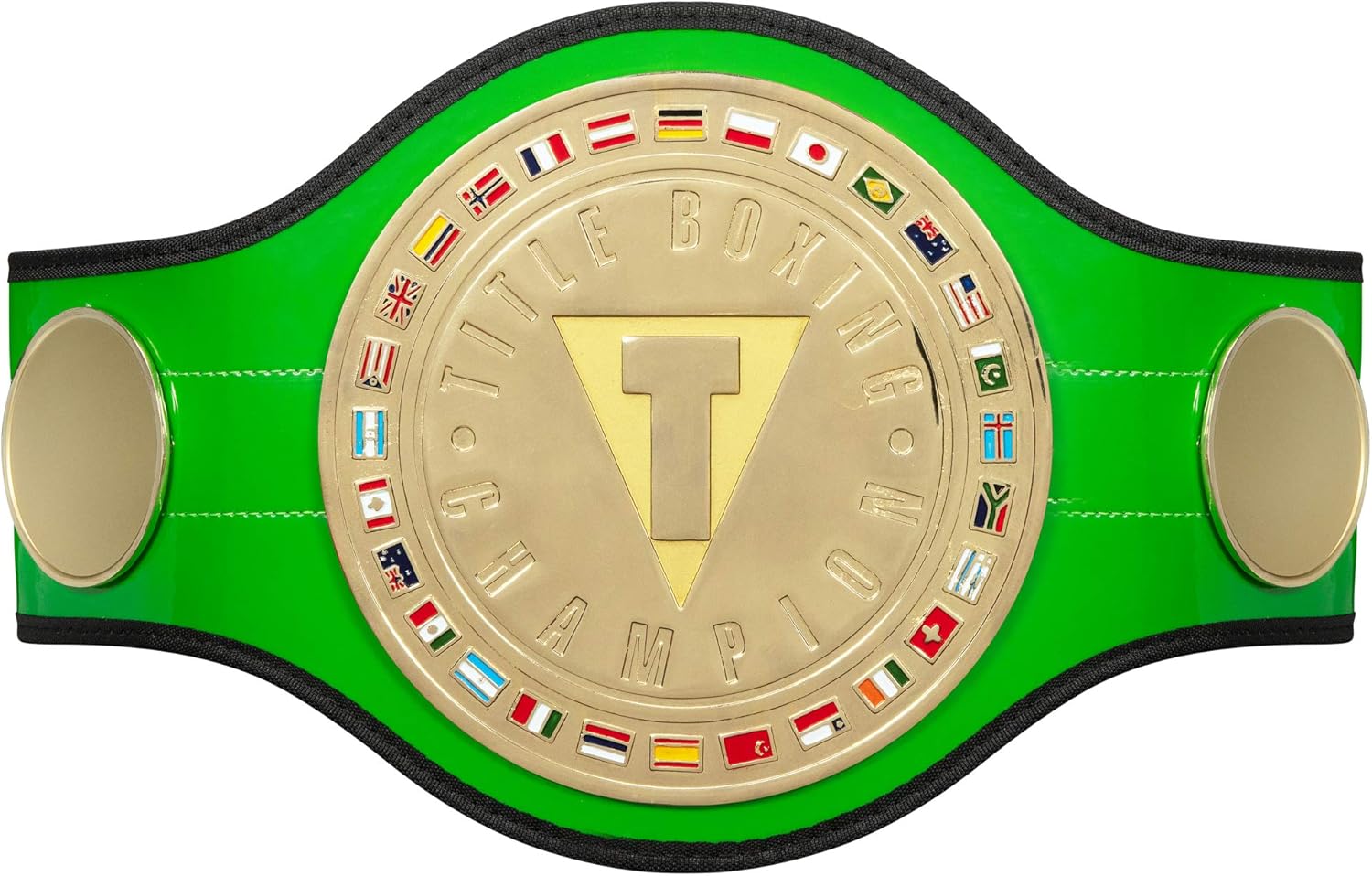 Title Boxing World Boxing Champion Title Belt, Green
