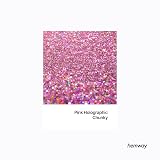 Hemway Holographic Pink Glitter Shaker 130g Chunky Glitter for Resin Crafts view 2