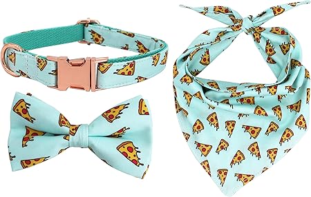 pizza dog collar