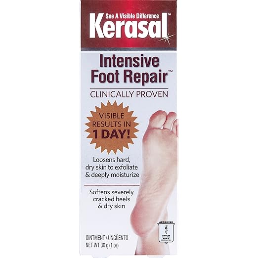 kerasal cracked heel cream