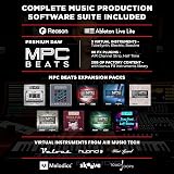 M-Audio Oxygen Pro 61 MIDI Keyboard Controller with NKS Beat Pads Faders view 9
