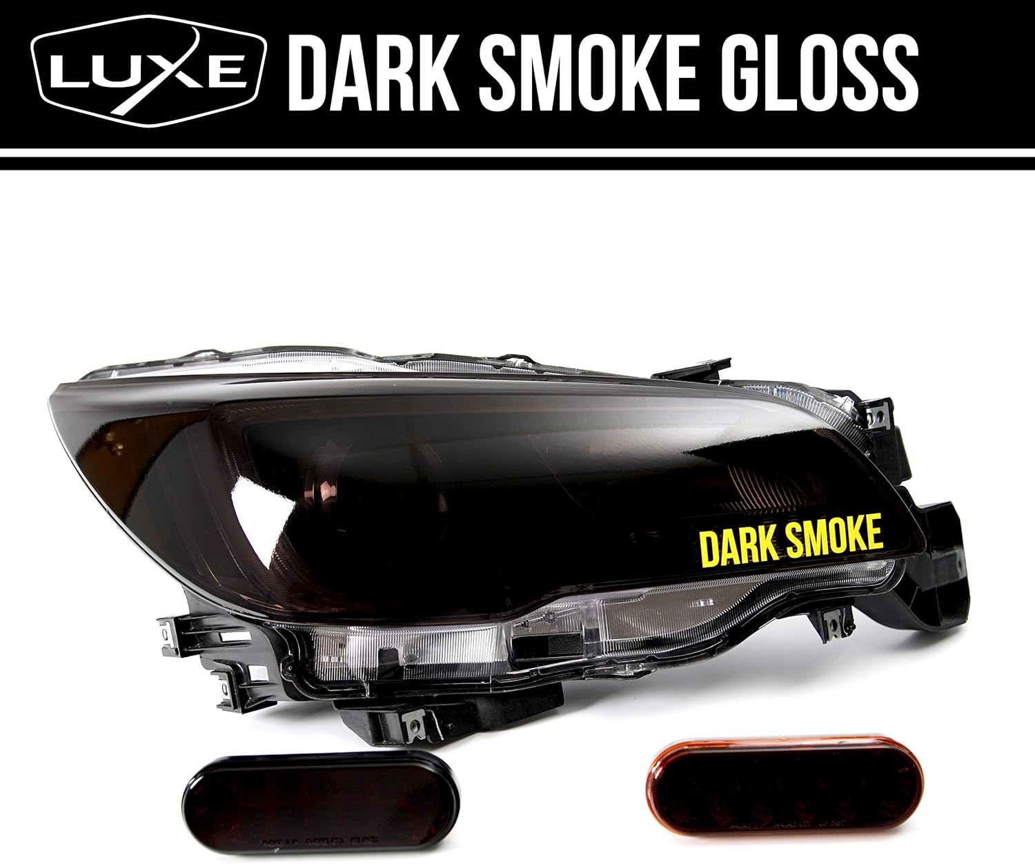 Luxe LightWrap Dark Smoke Universal Headlight Tail Light Tint Kit 20” x