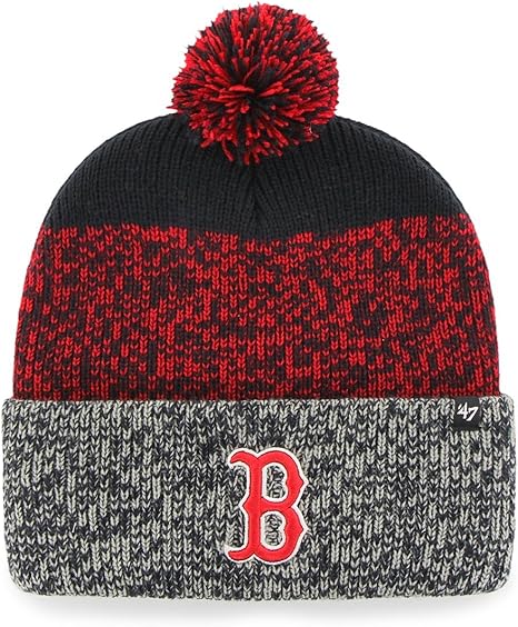 boston red sox pom pom hat