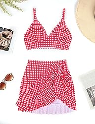 Blooming Jelly Women's High Waisted Bikini Sets