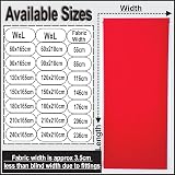 Funky Gadgets Red Blackout Roller Blind 120x210 Easy Fit Child Safe view 3