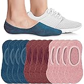 Eedor No Show Socks Womens Invisible Liner, Non Slip & Low Cut, Casual & Formal Wear, Soft & Stretchable