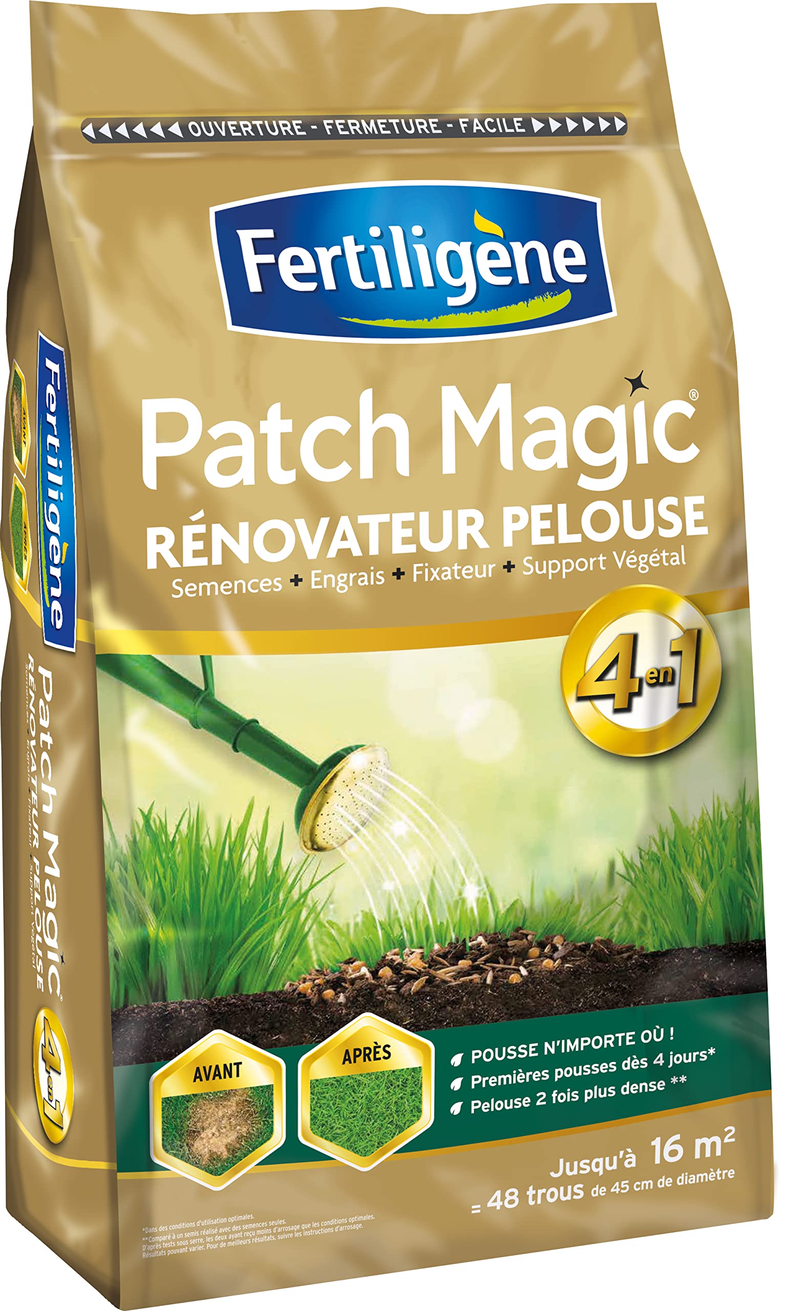 Fertiligene Ready-to-use Magic lawn patches 4 in 1