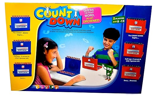 TOYMANIA EXCITING Count Down Board Game for Kids. (Multicolor)