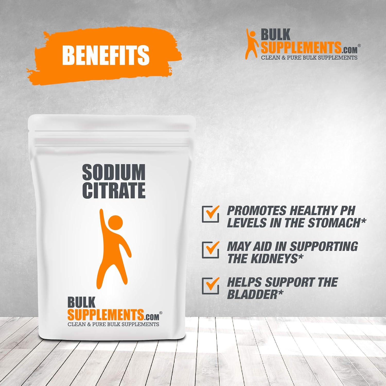 Bulksupplements Sodium Citrate Powder (250 Grams): Health & Personal Care