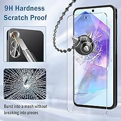 Natbok 2+2 Pack for Samsung Galaxy A35 5G/Galaxy