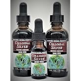 Innovative Natural Products Colloidal Silver, 2000 PPM Buy Two 2 OZ Bottles GET A Trial Size (1/2 OZ) Bottle for Free