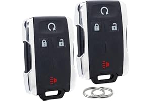 Keyless Entry Key Fob Replacement Compatible with Chevy Silverado GMC Sierra 1500 2500 HD 3500 HD 2014-2020 Chevrolet Colorad