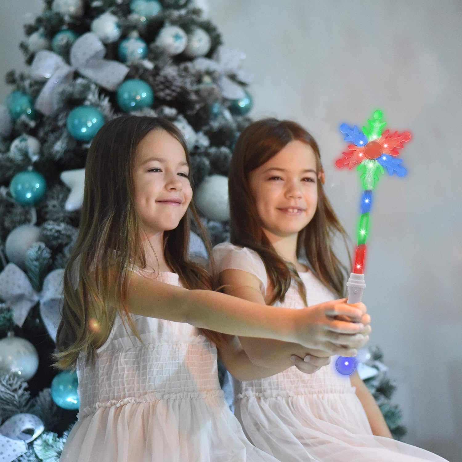 frozen elsa disney on ice light up glow snowflake wand toy