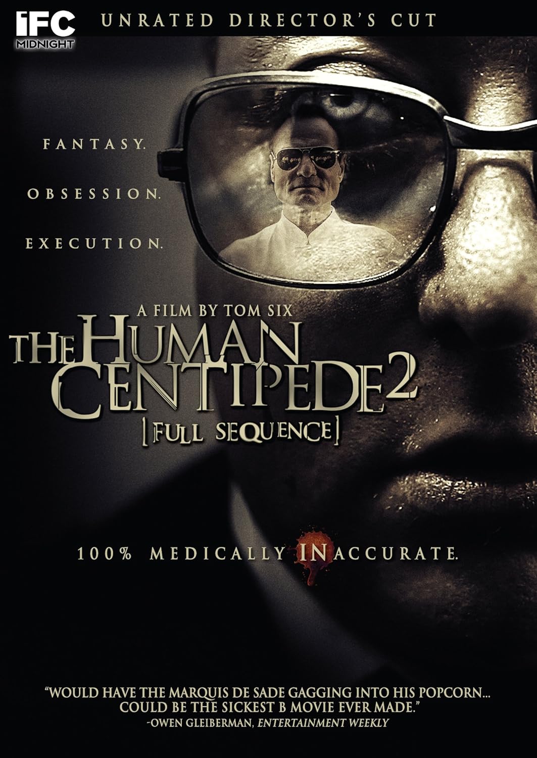 Amazon Com The Human Centipede 2 Full Sequence Laurence Harvey Ashlynn Yennie Maddi Black Tom Six Movies Tv