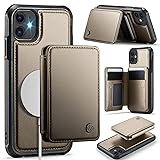 Usroom Compatible with Magsafe for iPhone 11 Wallet