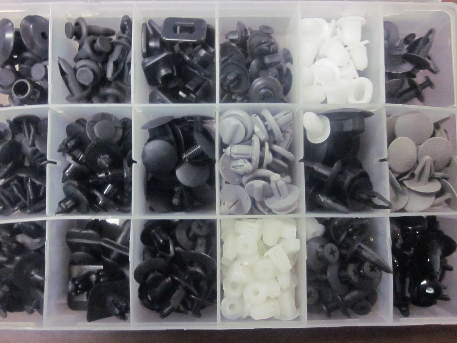 GOLIATH INDUSTRIAL TOOLS Retainer Grommet Fender MOLDING Trim Clips Hood BUMBER Rivets PIN Interior EXTER (408pc for Nissan)