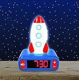 Lexibook Rocket Nightlight Alarm Clock with LCD Backlight RL800SPC view 3