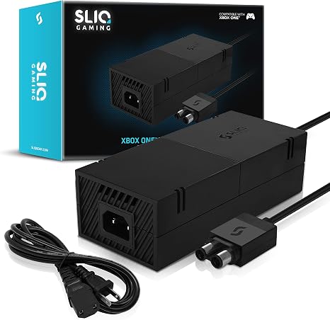 Amazon Com Sliq Gaming Xbox One Power Supply Brick With Power