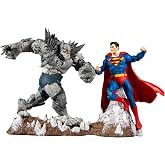 McFarlane - DC Collector Multipack - Superman Vs Devastator | DC Multiverse 7 Inch Action Figure Comic Series 2-Pack - Superman vs Devastator